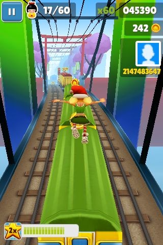 地铁跑酷真正破解版无限钥匙无限金币版(Subway Surf)