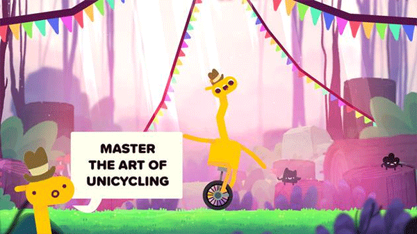 独轮车长颈鹿手游(unicycle giraffe)