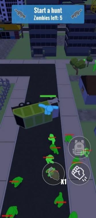 僵尸跑酷生存(Zombie Rush: Parkour Survival)