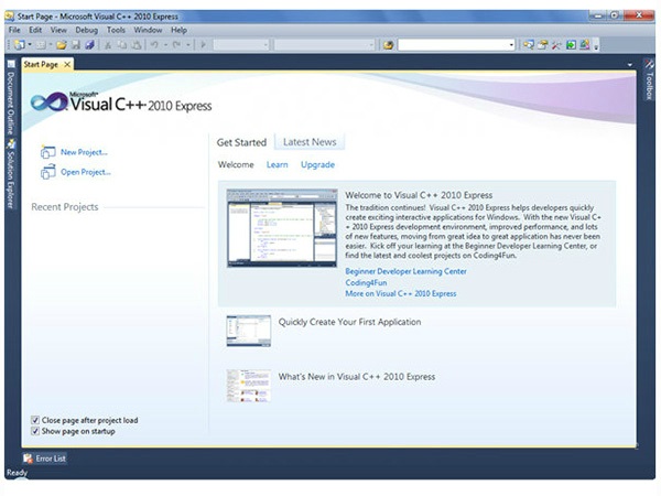 Microsoft Visual C++ 2010