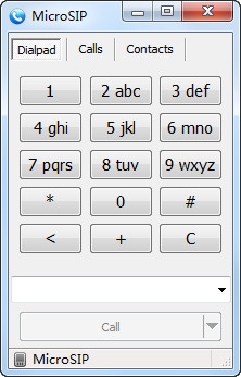 SIP网络电话软件(MicroSIP)