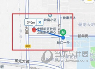 高德地图怎么测量直线距离 测量方法介绍