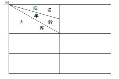 Word多斜线表头怎么做 两个方法教你