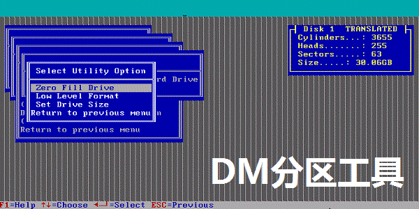 DM分区工具