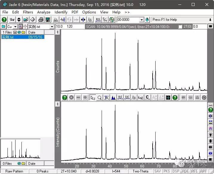 MDI Jade(XRD分析软件) v6.5破解版