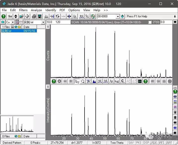 MDI Jade(XRD分析软件) v6.5破解版