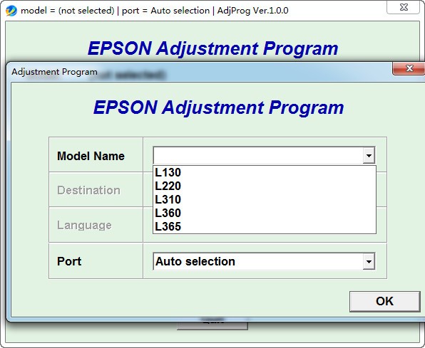 爱普生 Epson L310 打印机清零软件 2023官方最新版