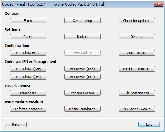 K-Lite Codec Pack Full v17.2.0官方版