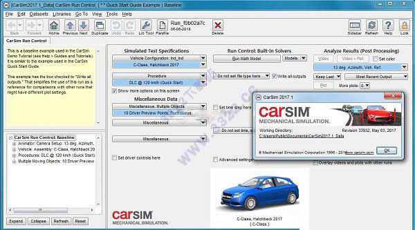 CarSim(车辆动力学仿真软件) V2020破解版