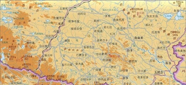 三江源地图高清版大图