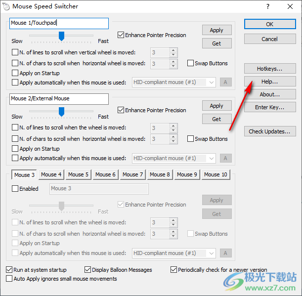 Mouse Speed Switcher(鼠标速度切换软件)