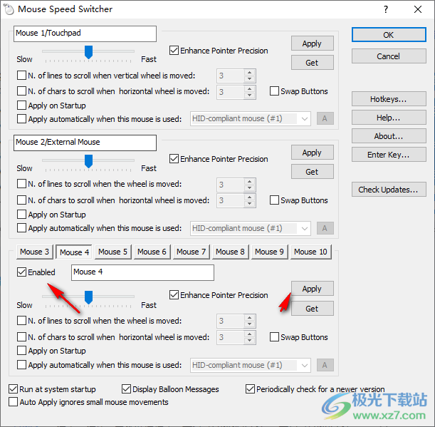 Mouse Speed Switcher(鼠标速度切换软件)