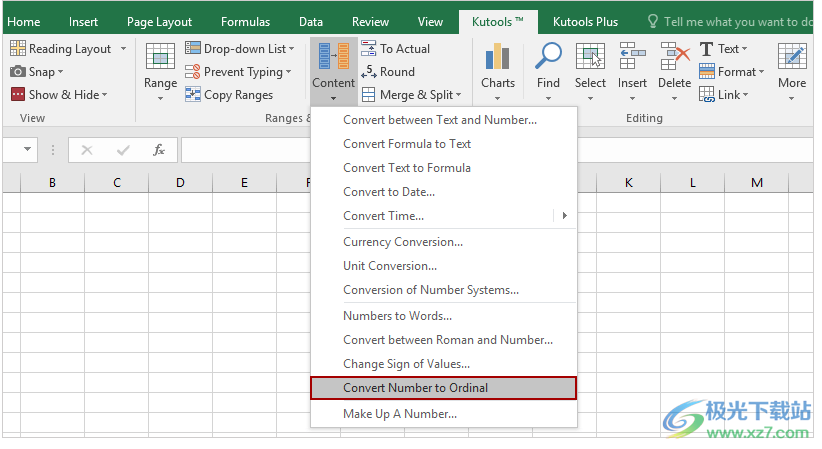 kutools for excel(Excel加载项)