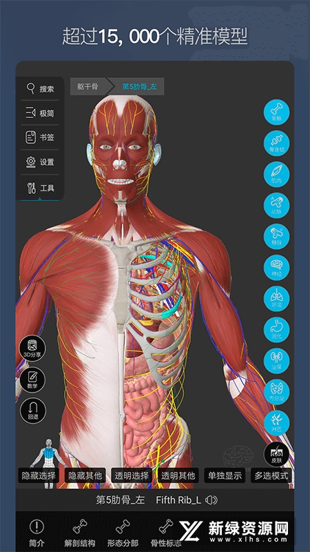 维萨里3D解剖免费安卓版v5.8.4AR版