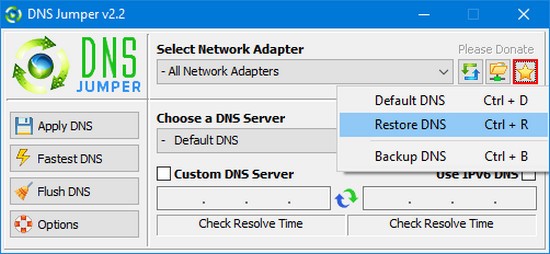 Dns Jumper(DNS切换工具)v2.2