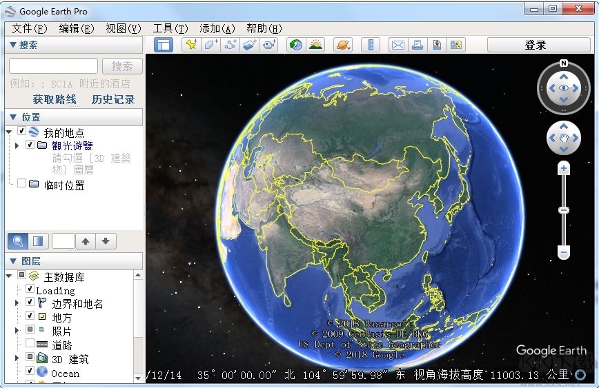 谷歌地球黑屏怎么办？谷歌地球地图是黑色不显示的解决方法