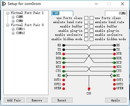 com0com(虚拟串口模拟工具) v2.2.2.0绿色版