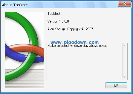 窗口置顶工具_TopMost v1.1 绿色版