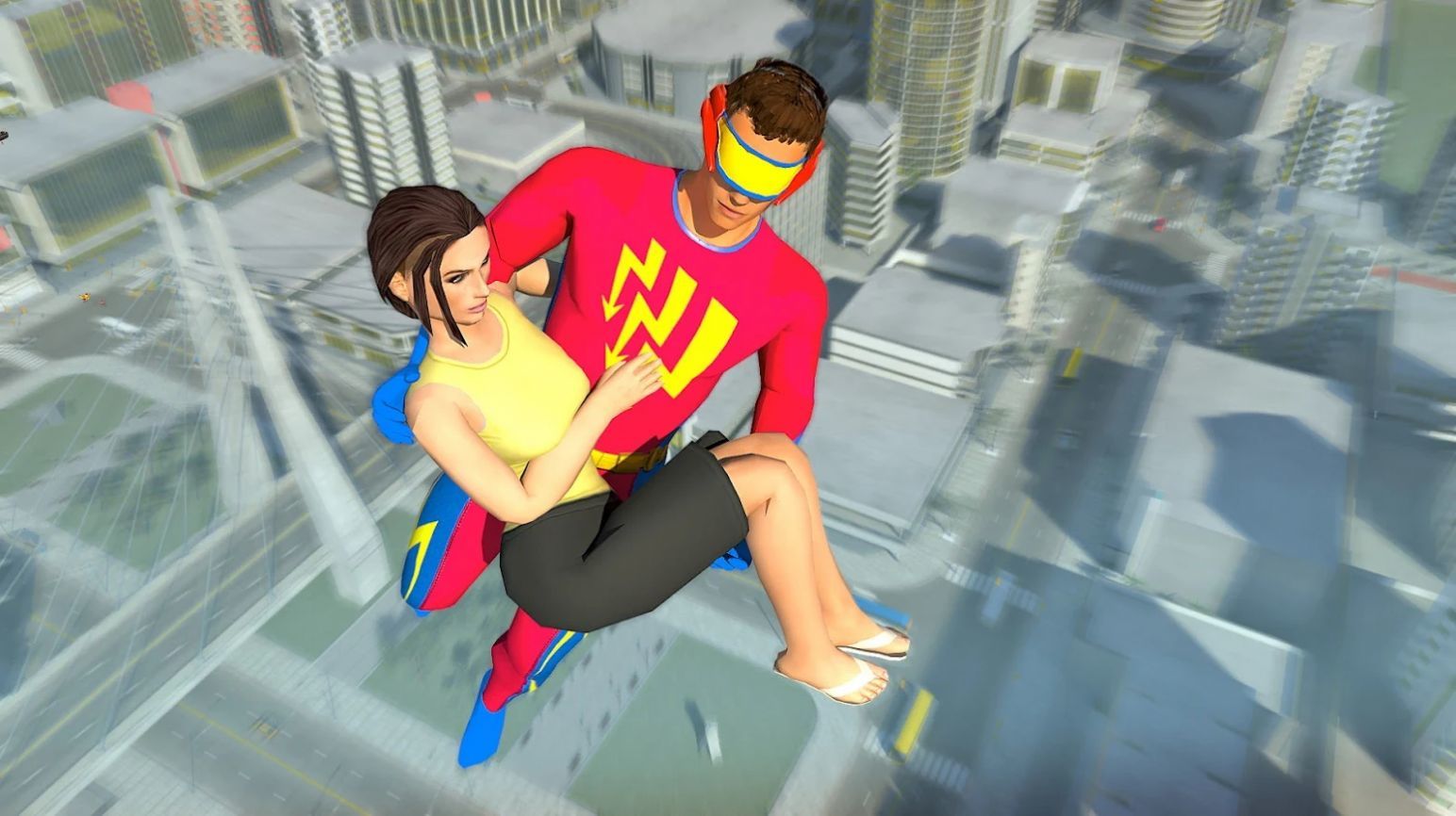 飞天超人城市英雄(Flying Super Hero)v1.0.0