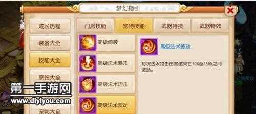 梦幻西游魔兽之印攻略_梦幻西游手游魔兽之印特技属性与获取方法