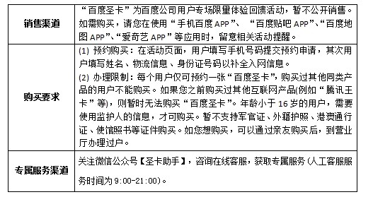 百度圣卡怎么样 百度圣卡资费详细介绍