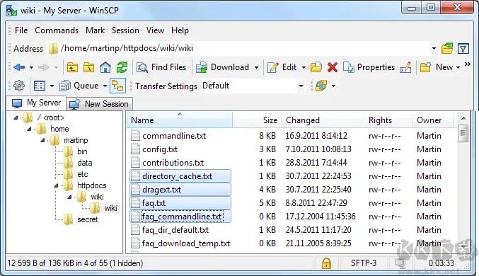 WinSCP(图形化SFTP客户端) v6.1.2