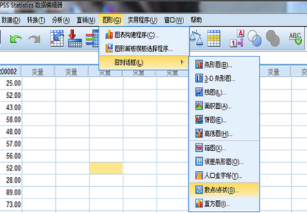 SPSS怎么绘制散点图-SPSS绘制散点图教程