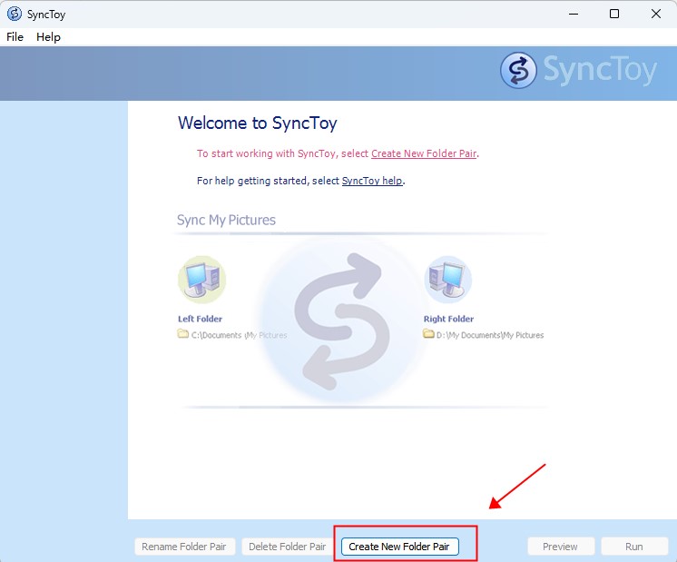 Microsoft SyncToy(微软同步软件)