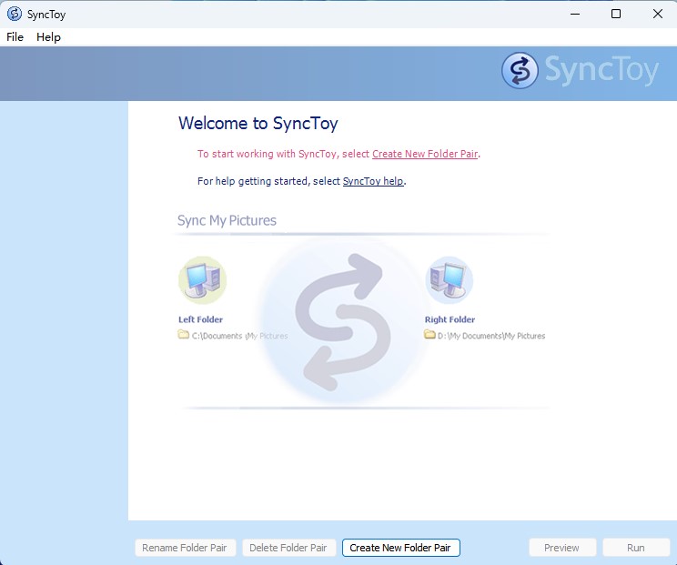 Microsoft SyncToy(微软同步软件)