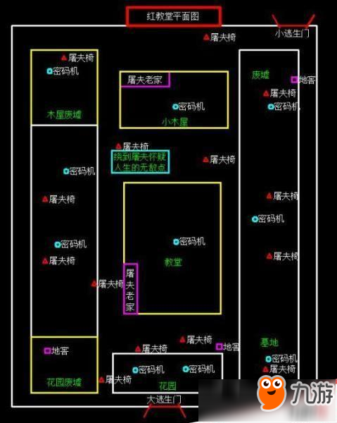 《第五人格》红教堂地窖在哪 红教堂地窖位置地图一览